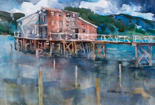 Derelict Cannery - Astoria 15x22