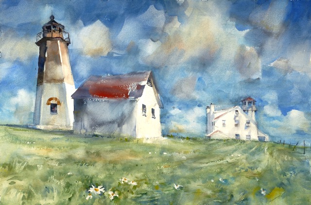 Point Judith Light 15x22
