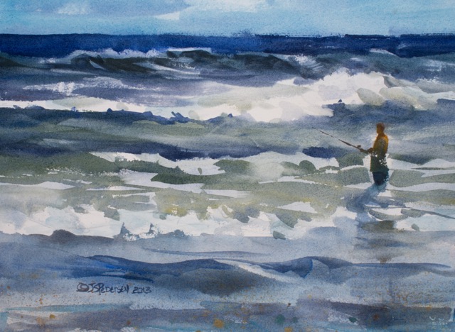 Fishing the Surf 11x15